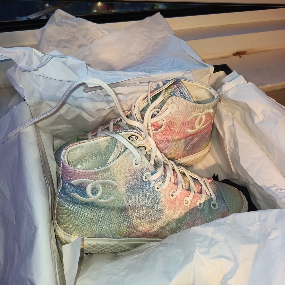 Chanel Multicolor Sneakers